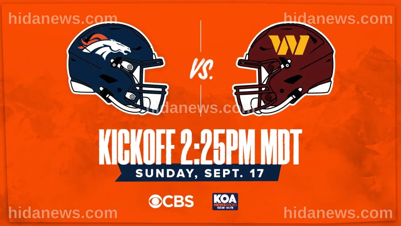 Denver Broncos vs. Washington Commanders: How to watch, listen and live ...