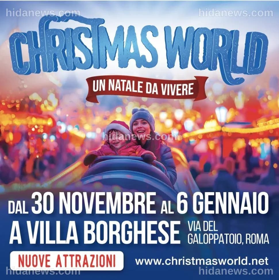 Il Magico Mondo di Christmas World Torna a Villa Borghese: dal 30 ...